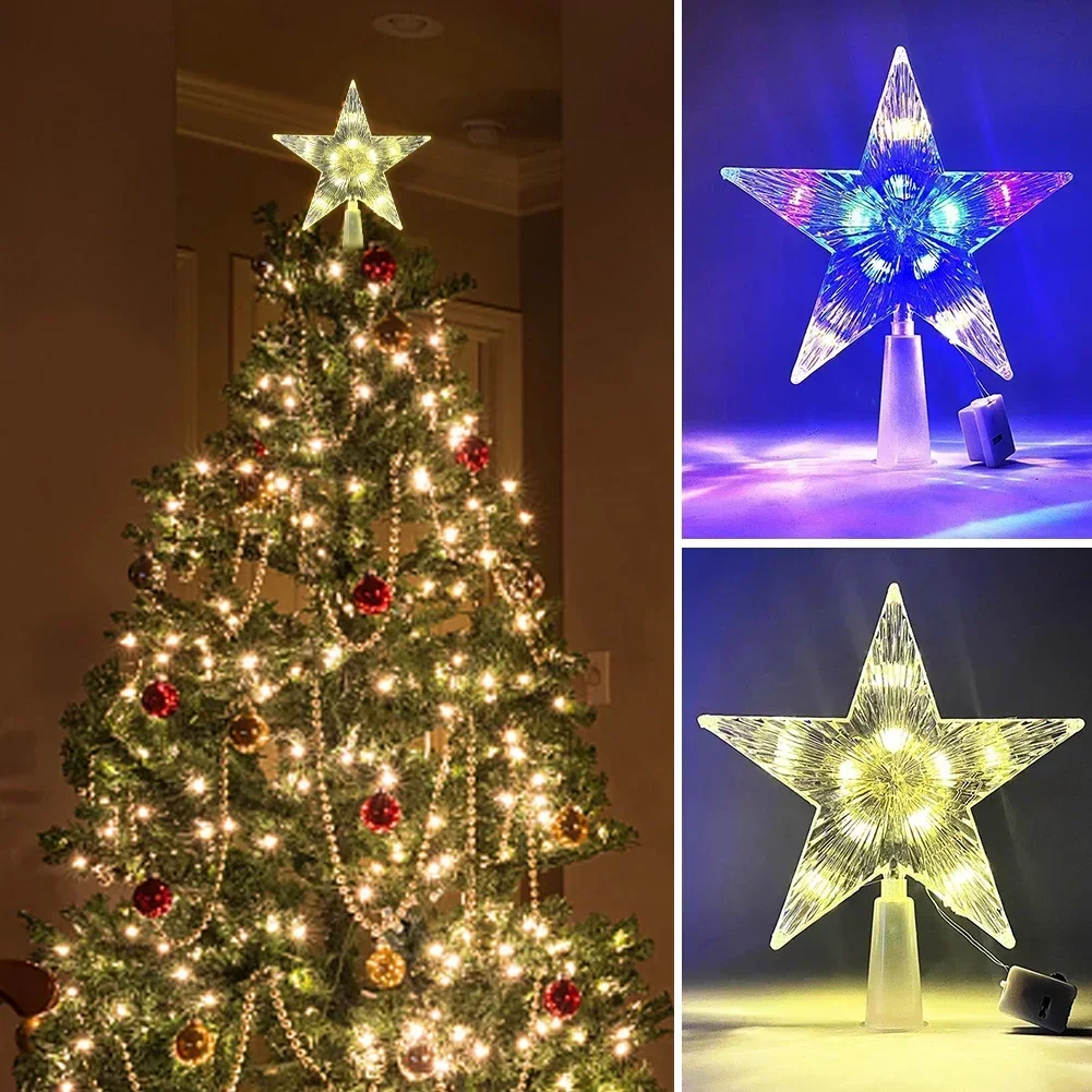 15CM LED Christmas Tree Orname – Star Tree Topper Bewertung und Preis
