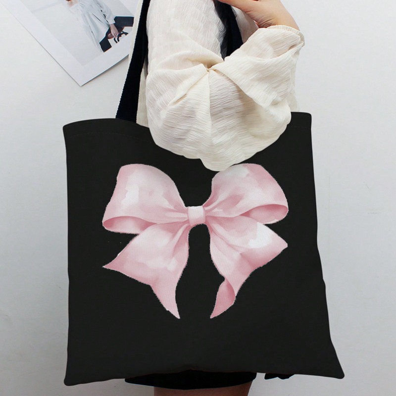 ROMWE Kawaii Bow Pattern Canva – Ribbon Bow Gift Bewertung und Preis