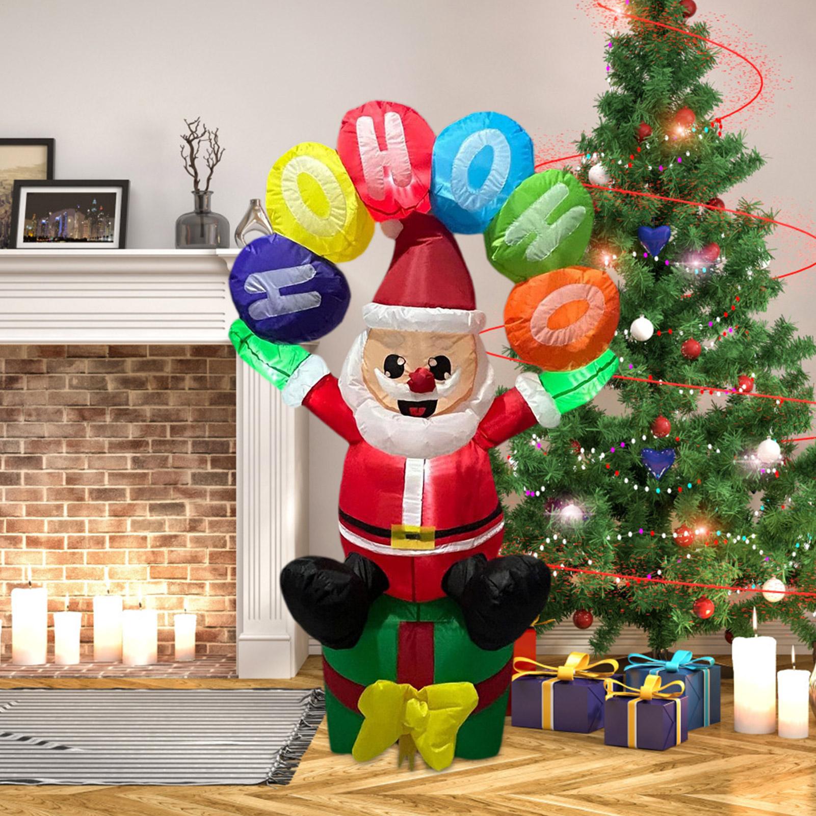 Blow Up Santa Inflatable Decor – Christmas Lights Outdoor Bewertung und Preis