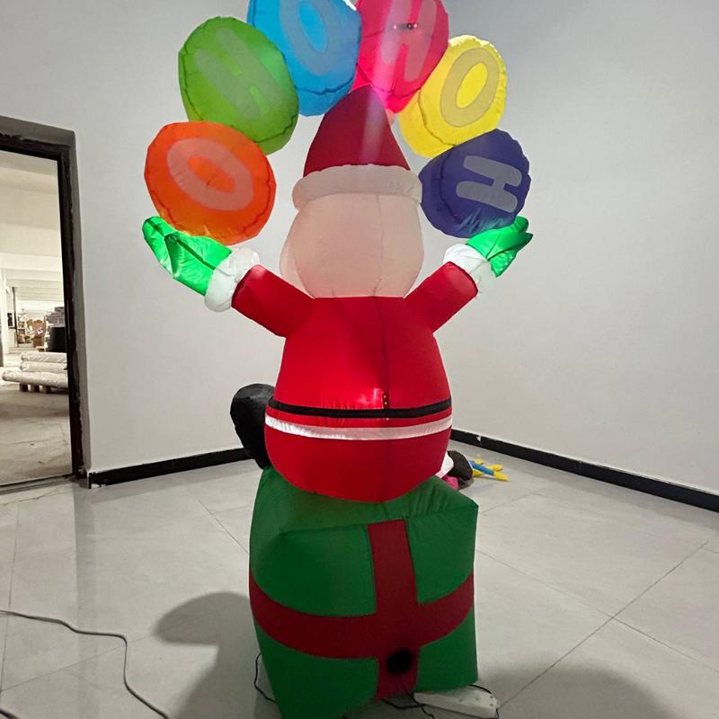 Blow Up Santa Inflatable Decor – Christmas Lights Outdoor Bewertung und Preis