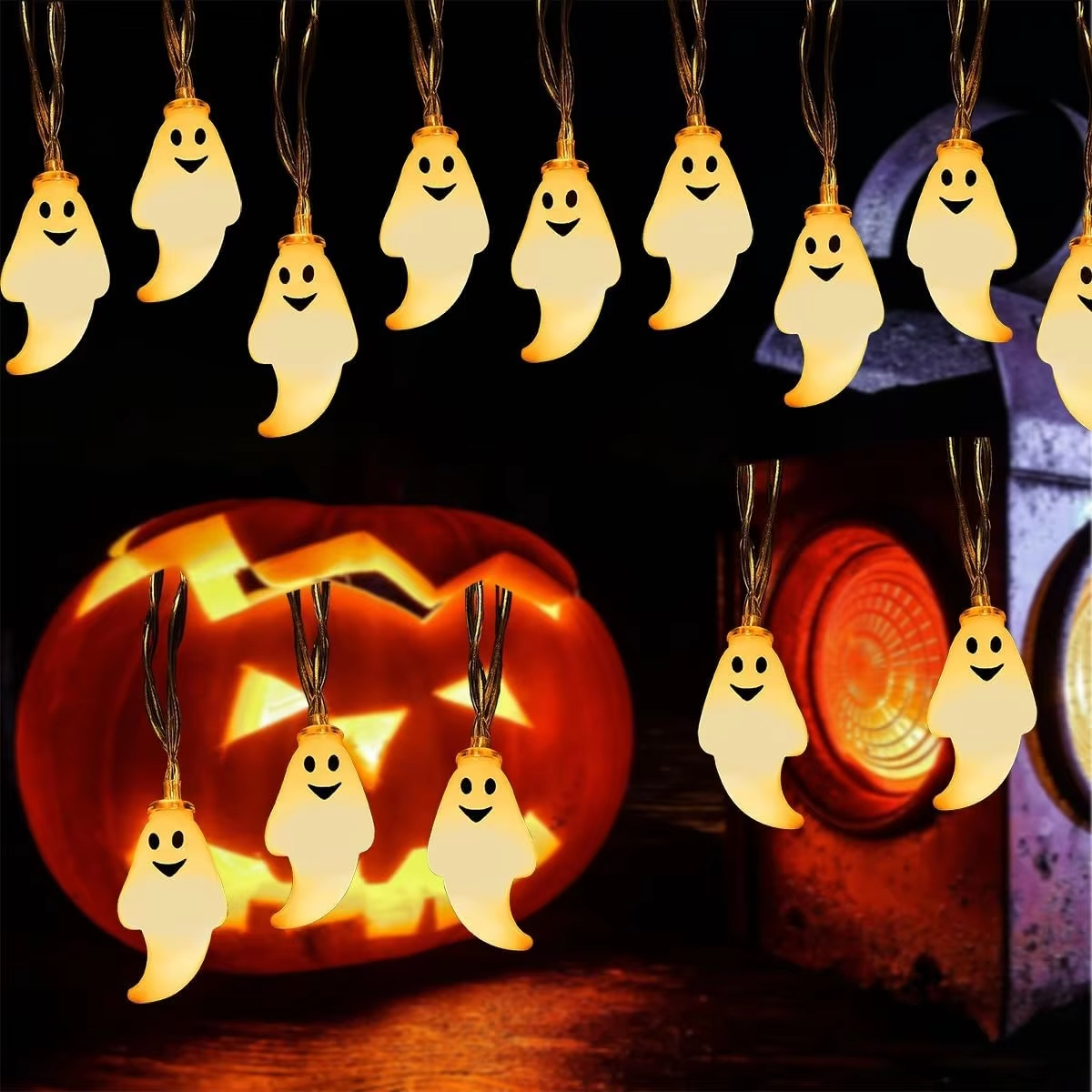 Battery Ghost LED String Light – Led Fairy String Lights Bewertung und Preis