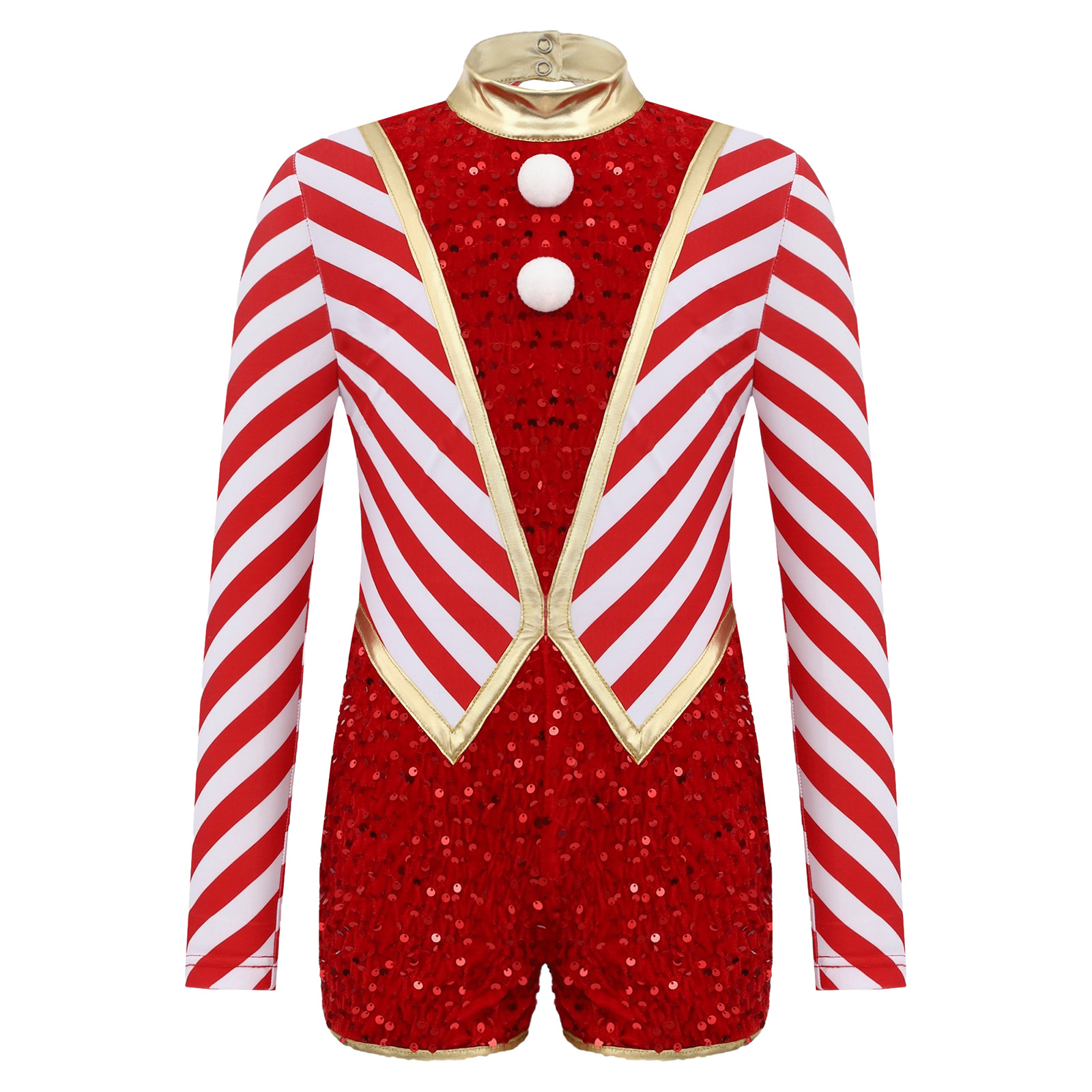 Kids Girls Long Sleeve Sequin  – Elf Costume Christmas Bewertung und Preis