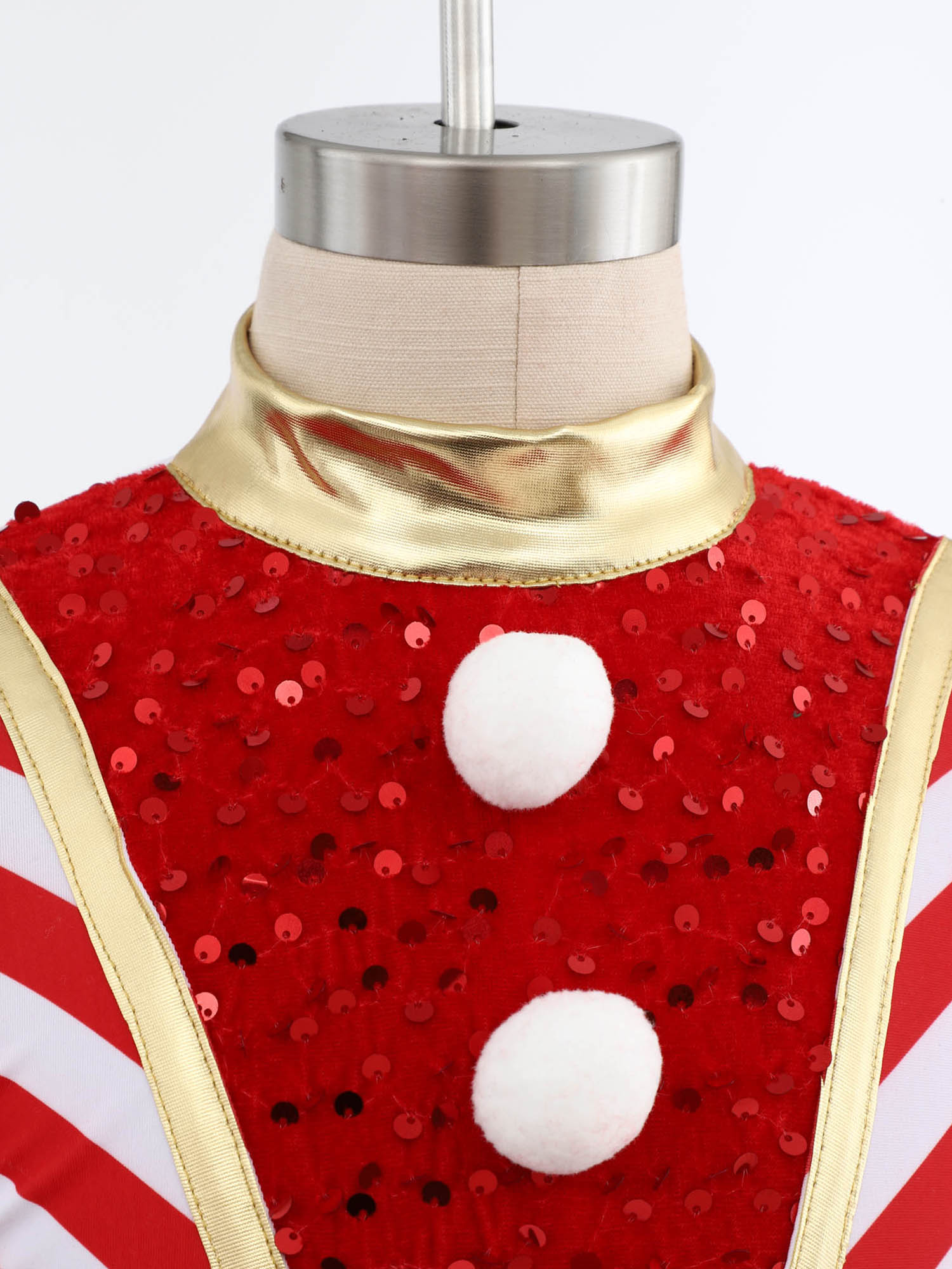 Kids Girls Long Sleeve Sequin  – Elf Costume Christmas Bewertung und Preis