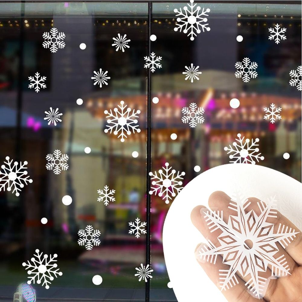 30pcs PVC Christmas Snowflakes – Snowflake Window Decal Bewertung und Preis