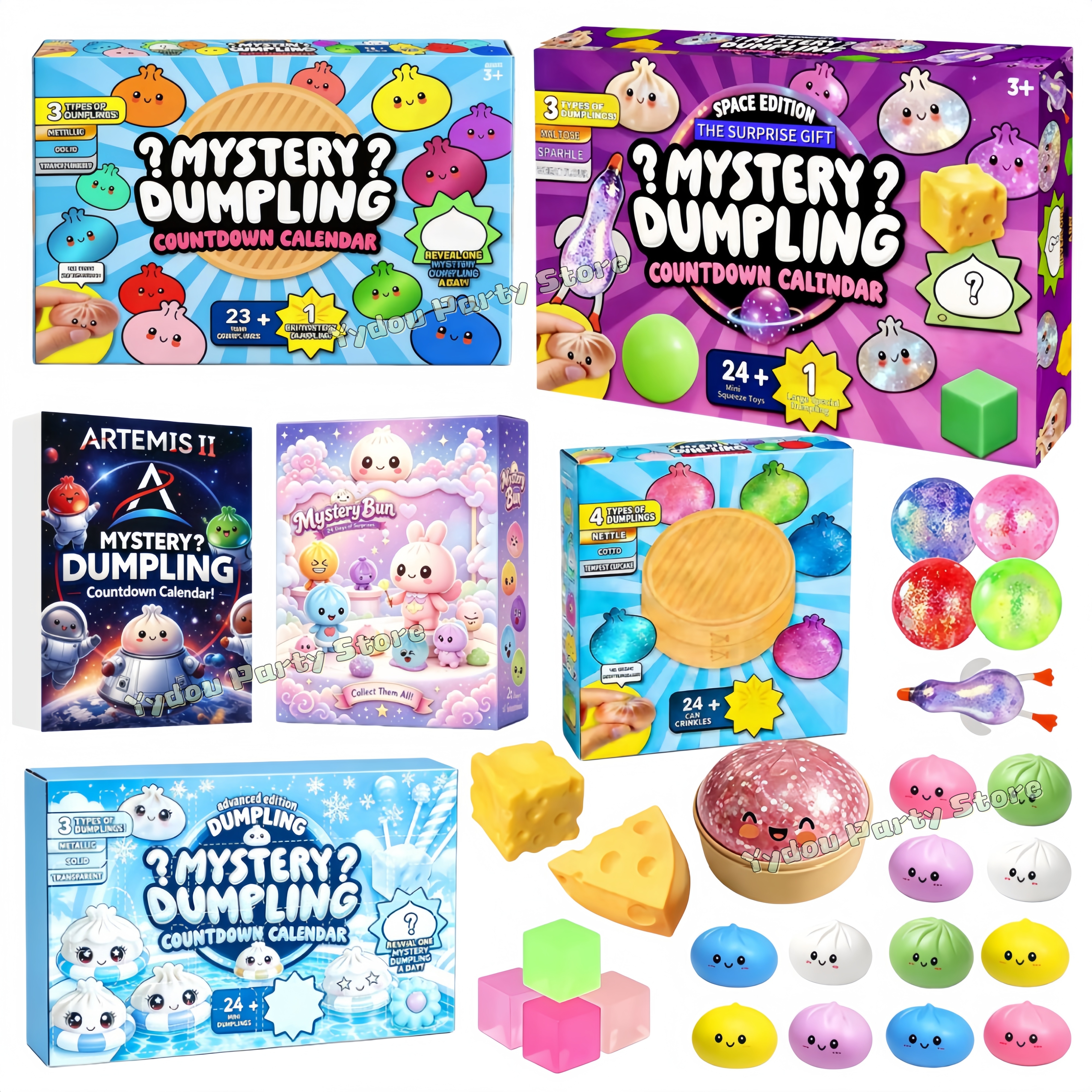 Mystery Dumpling Squishy Adven – Advent Calendar Gift Bewertung und Preis