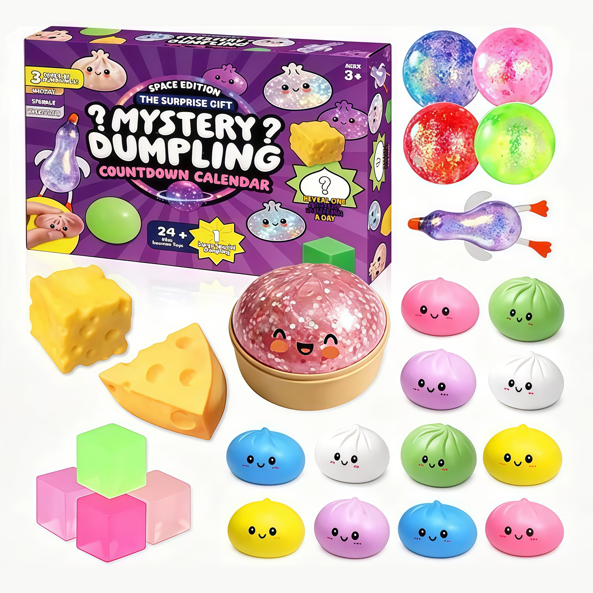 Mystery Dumpling Squishy Adven – Advent Calendar Gift Bewertung und Preis