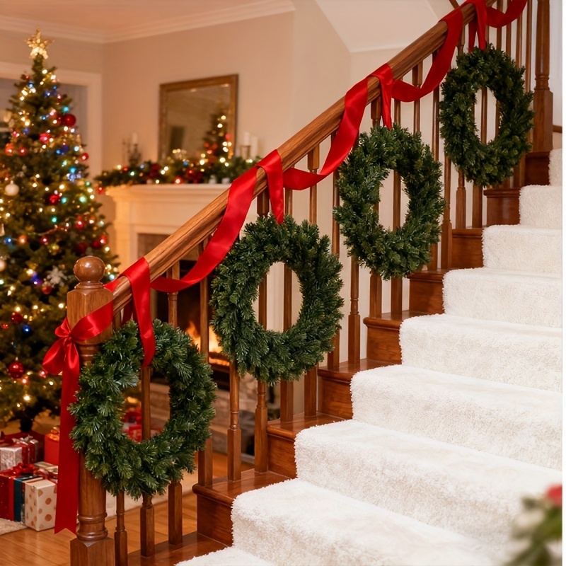 1pc Artificial Christmas Wreat – Christmas Wreath Fake Bewertung und Preis