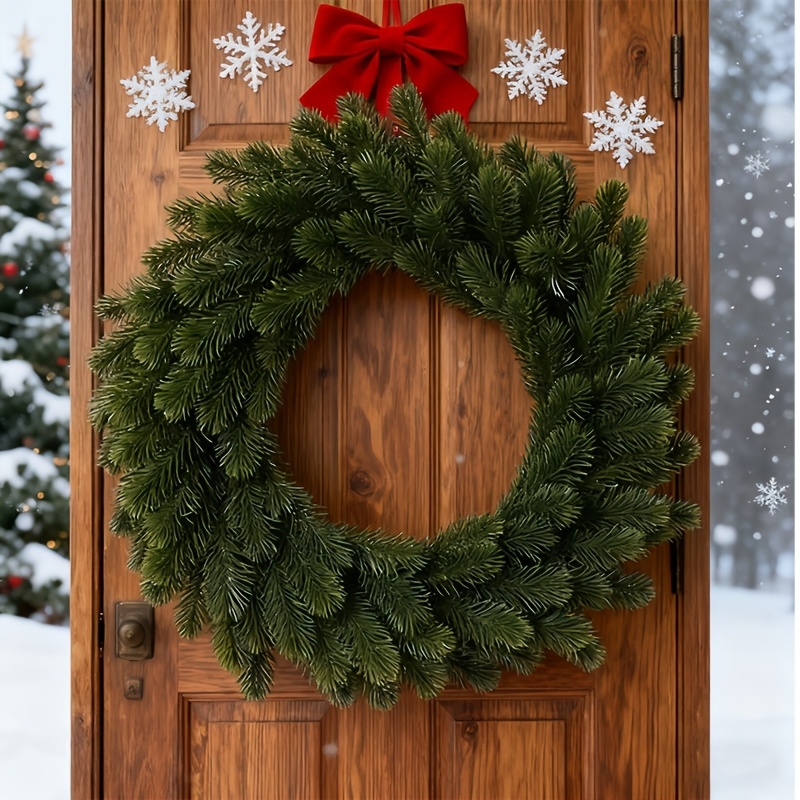 1pc Artificial Christmas Wreat – Christmas Wreath Fake Bewertung und Preis
