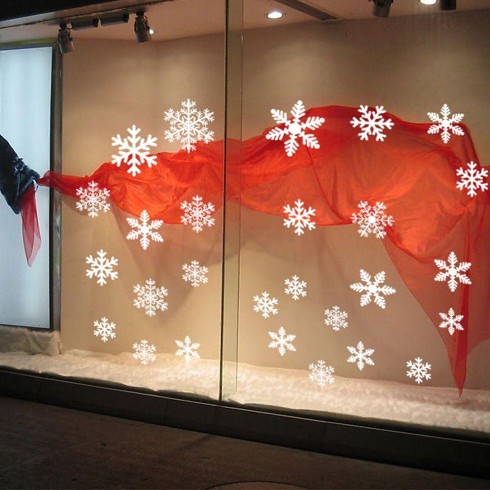 27/38PCS Gift Xmas  Festival S – Snowflake Window Decal Bewertung und Preis
