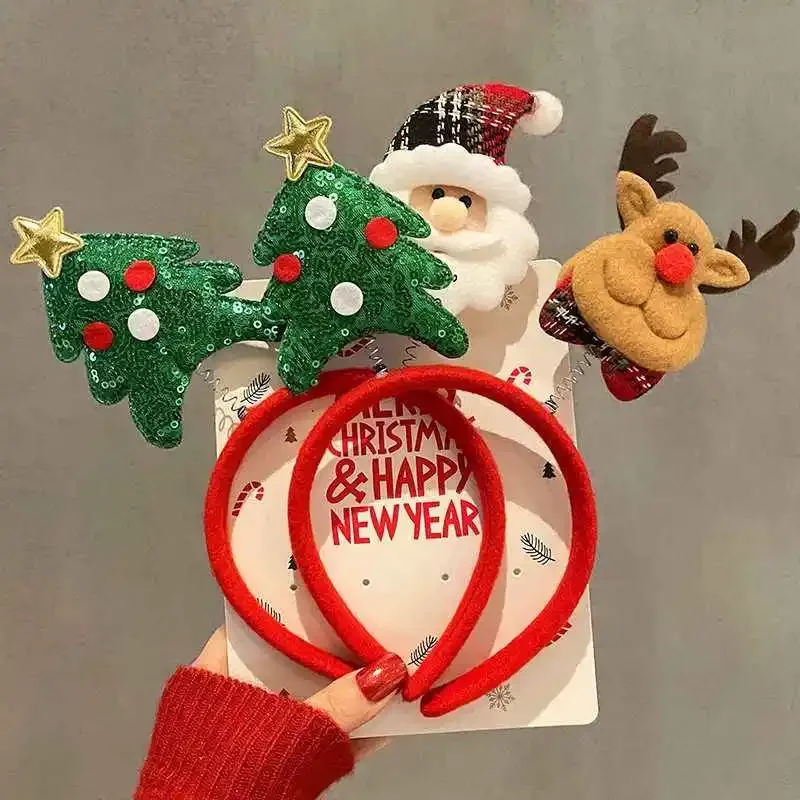 10pcs Christmas Hairband Xmas  – Reindeer Antlers Headband Bewertung und Preis