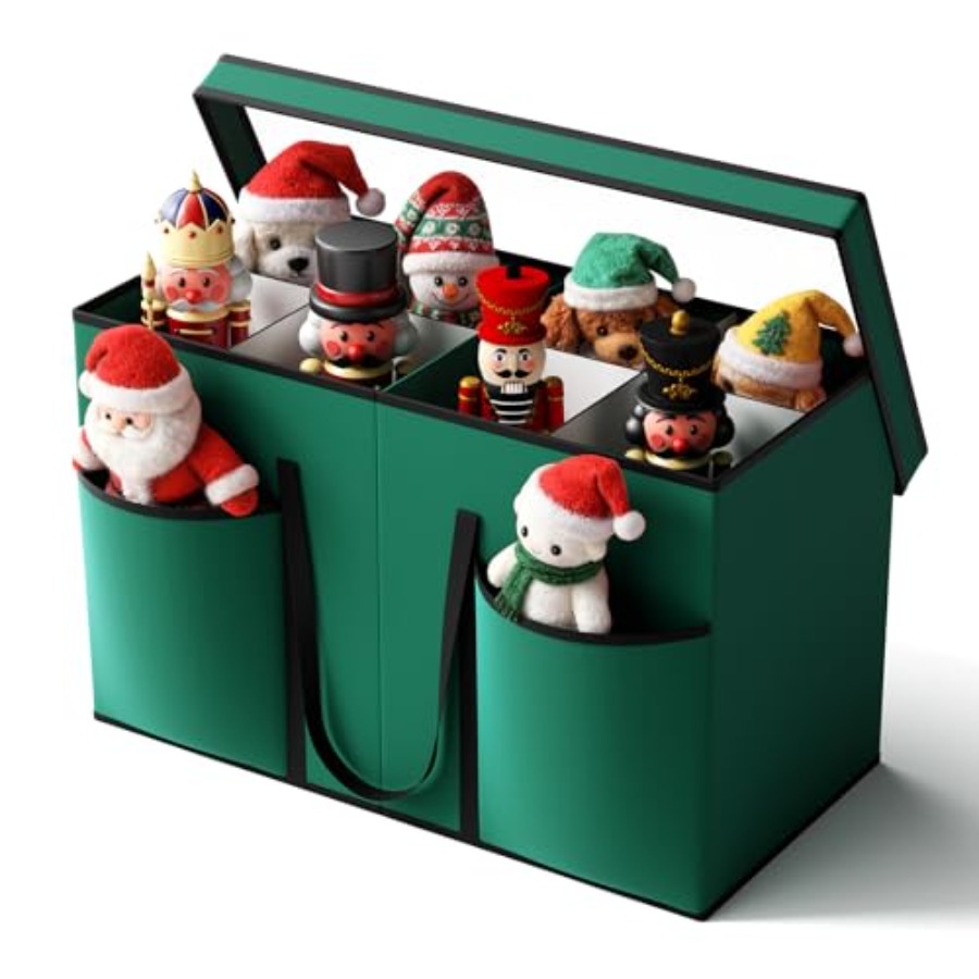 Christmas Figurine Storage Box – Nutcracker Figurine Bewertung und Preis