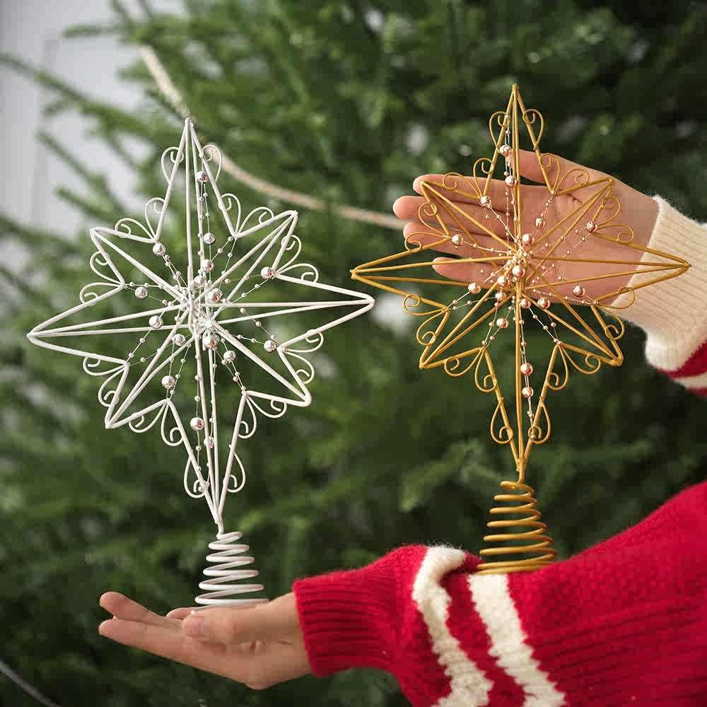 12.6 Inch Creative Led Lights  – Star Tree Topper Bewertung und Preis