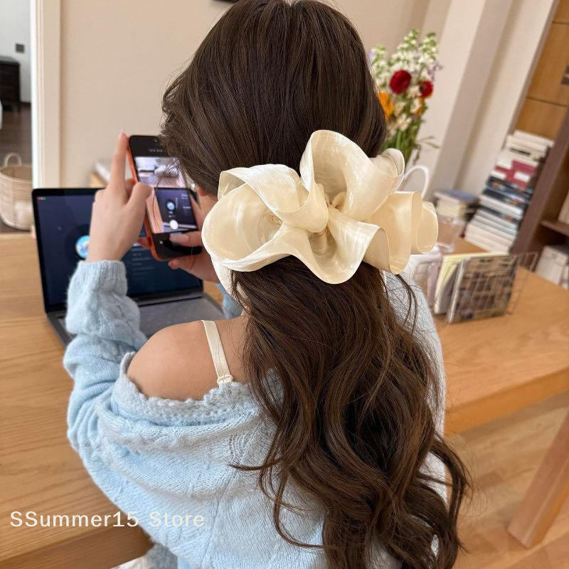 【R】Big Bow Hair Claw Clip for  – Ribbon Bow Gift Bewertung und Preis
