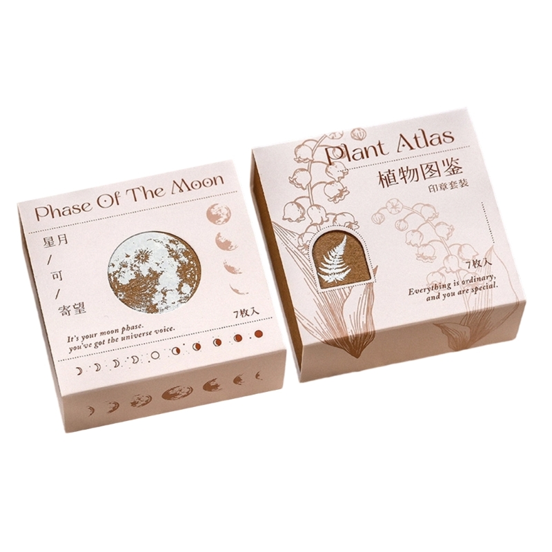 Block Seal Set 7 Piece Boxed P – Gift Box Wrap Set Bewertung und Preis