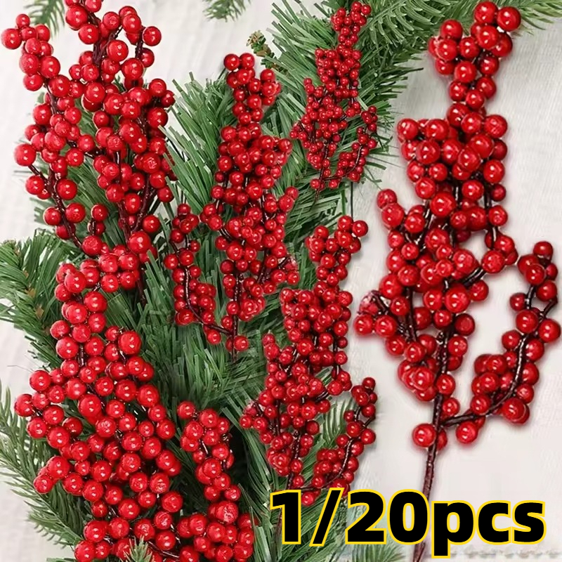 Christmas Artificial Red Berri – Christmas Wreath Fake Bewertung und Preis