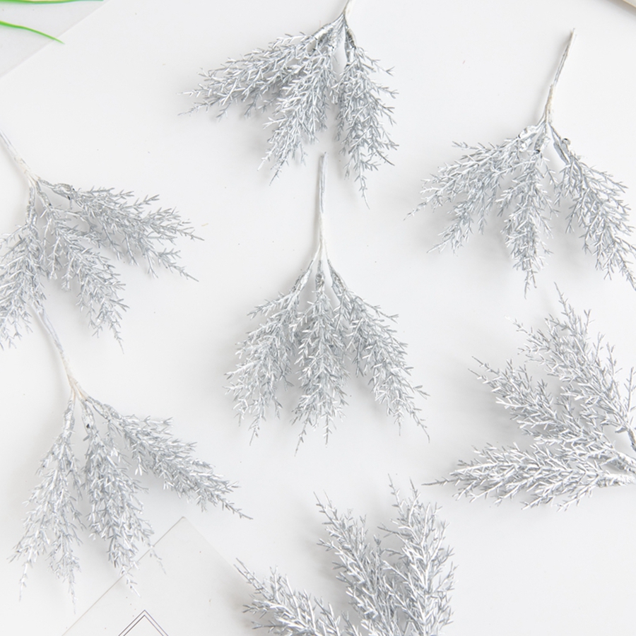 6Pcs Artificial Plants Autumn  – Christmas Wreath Fake Bewertung und Preis