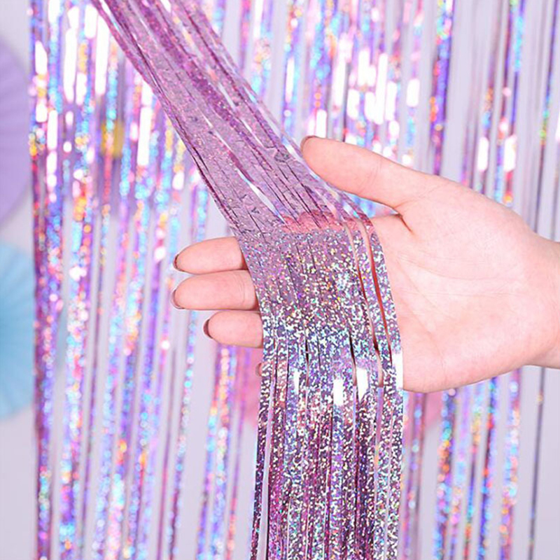 2M Glitter Pink Metallic Foil  – Tinsel Garland Decoration Bewertung und Preis