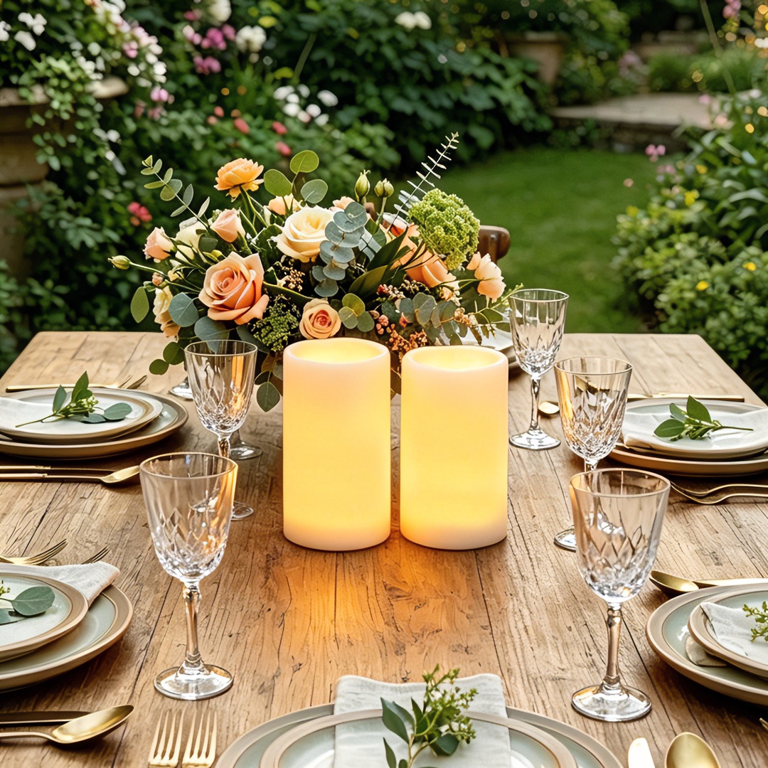 Flameless LED Pillar Candle Wa – Christmas Lights Outdoor Bewertung und Preis