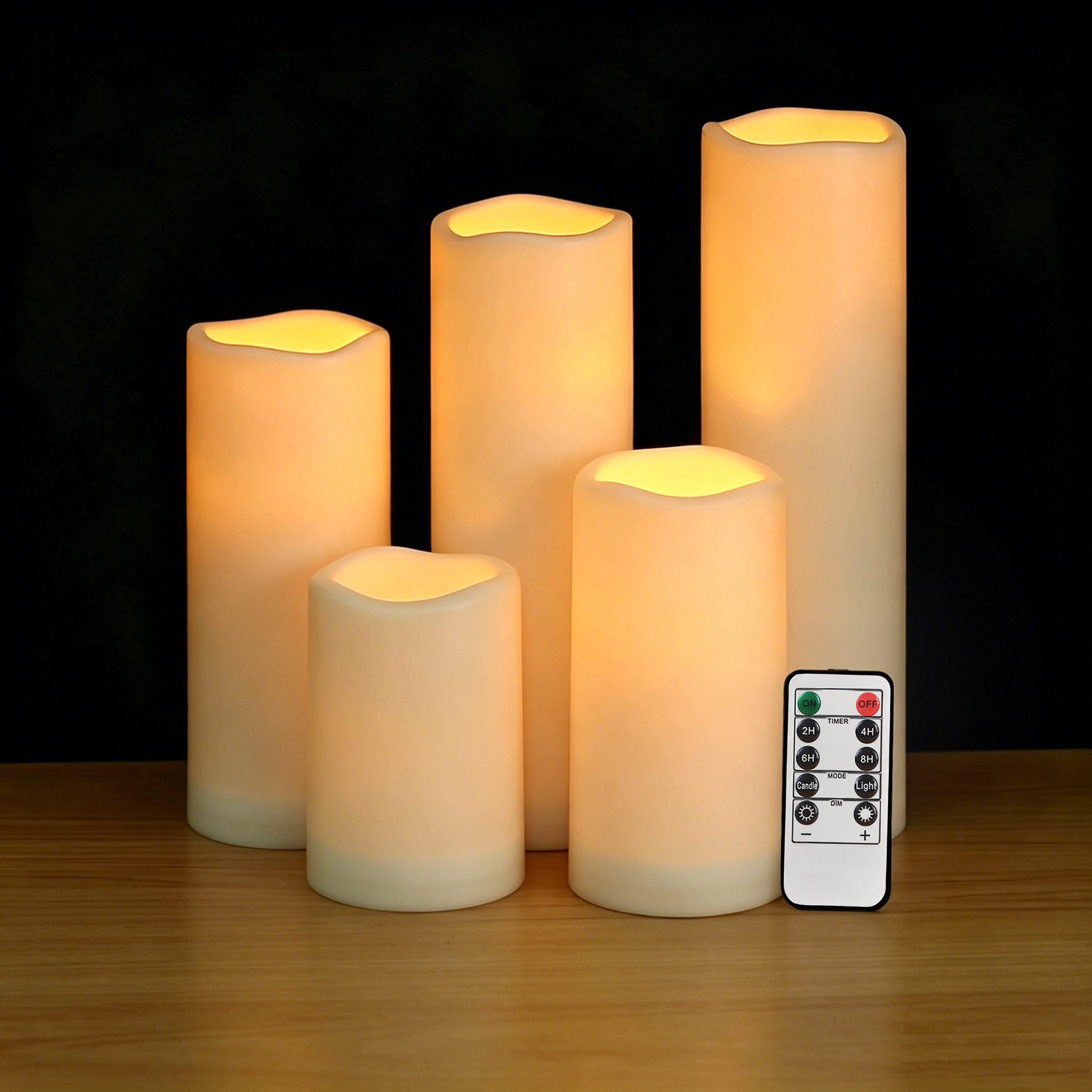 Flameless LED Pillar Candle Wa – Christmas Lights Outdoor Bewertung und Preis