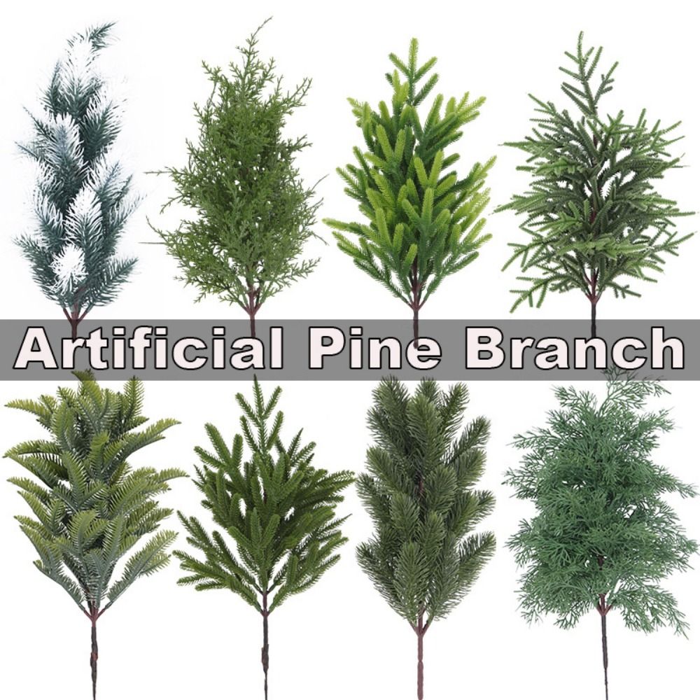 Green Artificial Pine Branch C – Christmas Wreath Fake Bewertung und Preis