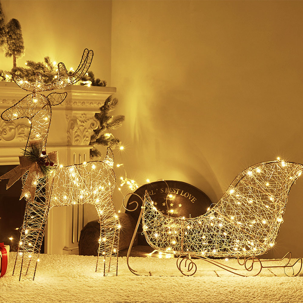 3 PCS Garden Lights String 2D  – Christmas Lights Outdoor Bewertung und Preis