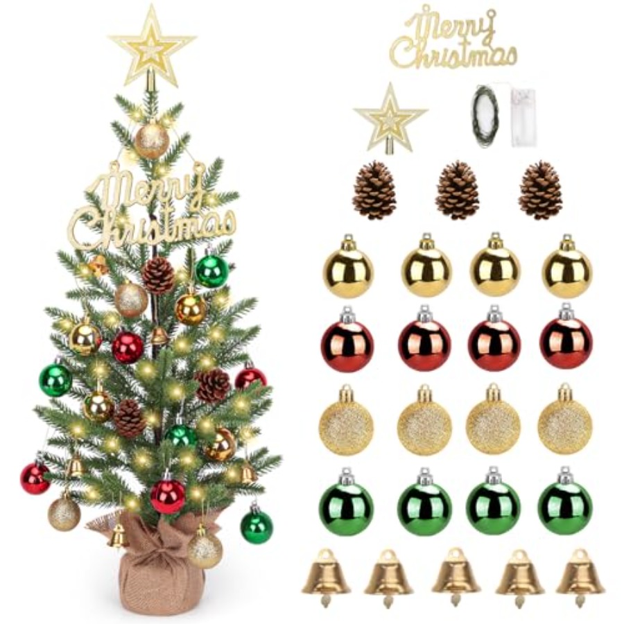 2FT Mini Christmas Tree, Table – Christmas Tree Artificial Bewertung und Preis