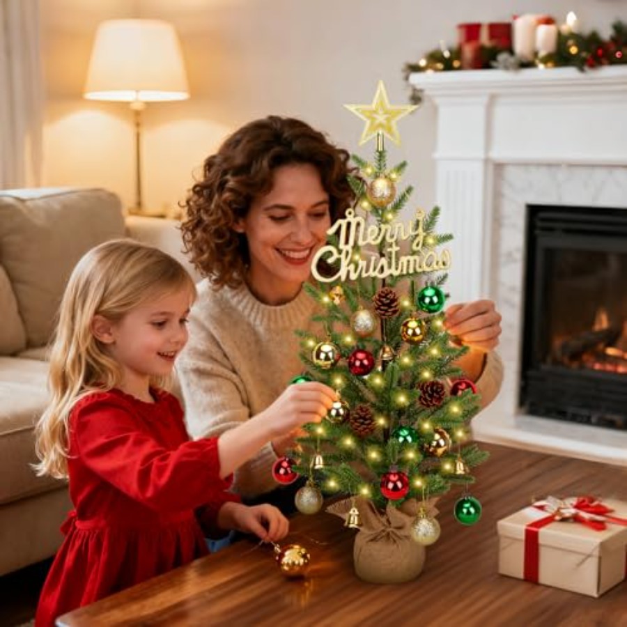 2FT Mini Christmas Tree, Table – Christmas Tree Artificial Bewertung und Preis