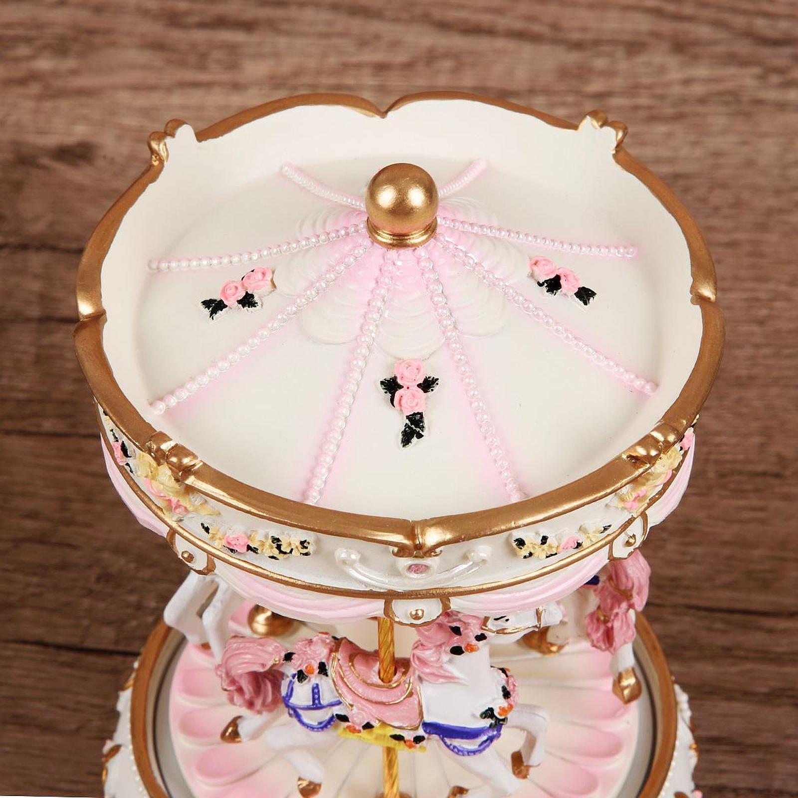 Handcrafted Resin Carousel Mus – Snow Globe Musical Bewertung und Preis