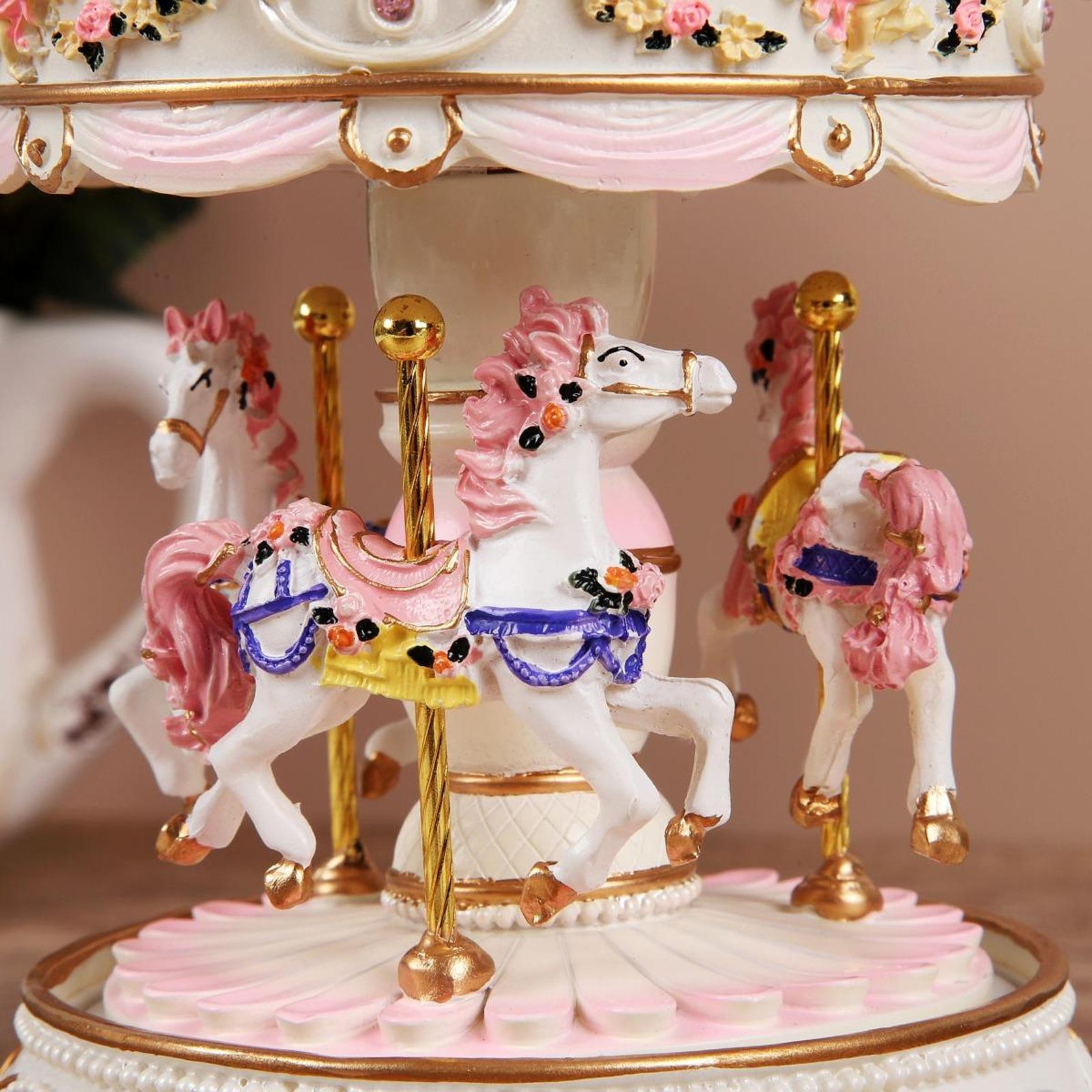 Handcrafted Resin Carousel Mus – Snow Globe Musical Bewertung und Preis