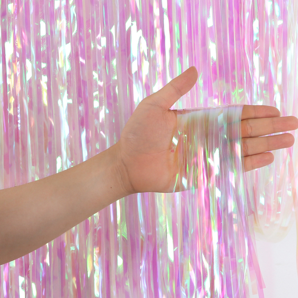 2M 3M Party Backdrop Curtains  – Tinsel Garland Decoration Bewertung und Preis