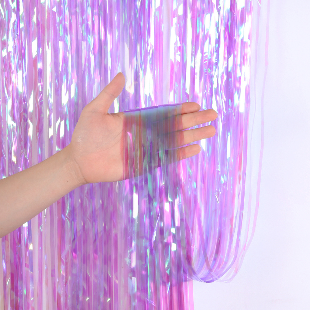 2M 3M Party Backdrop Curtains  – Tinsel Garland Decoration Bewertung und Preis