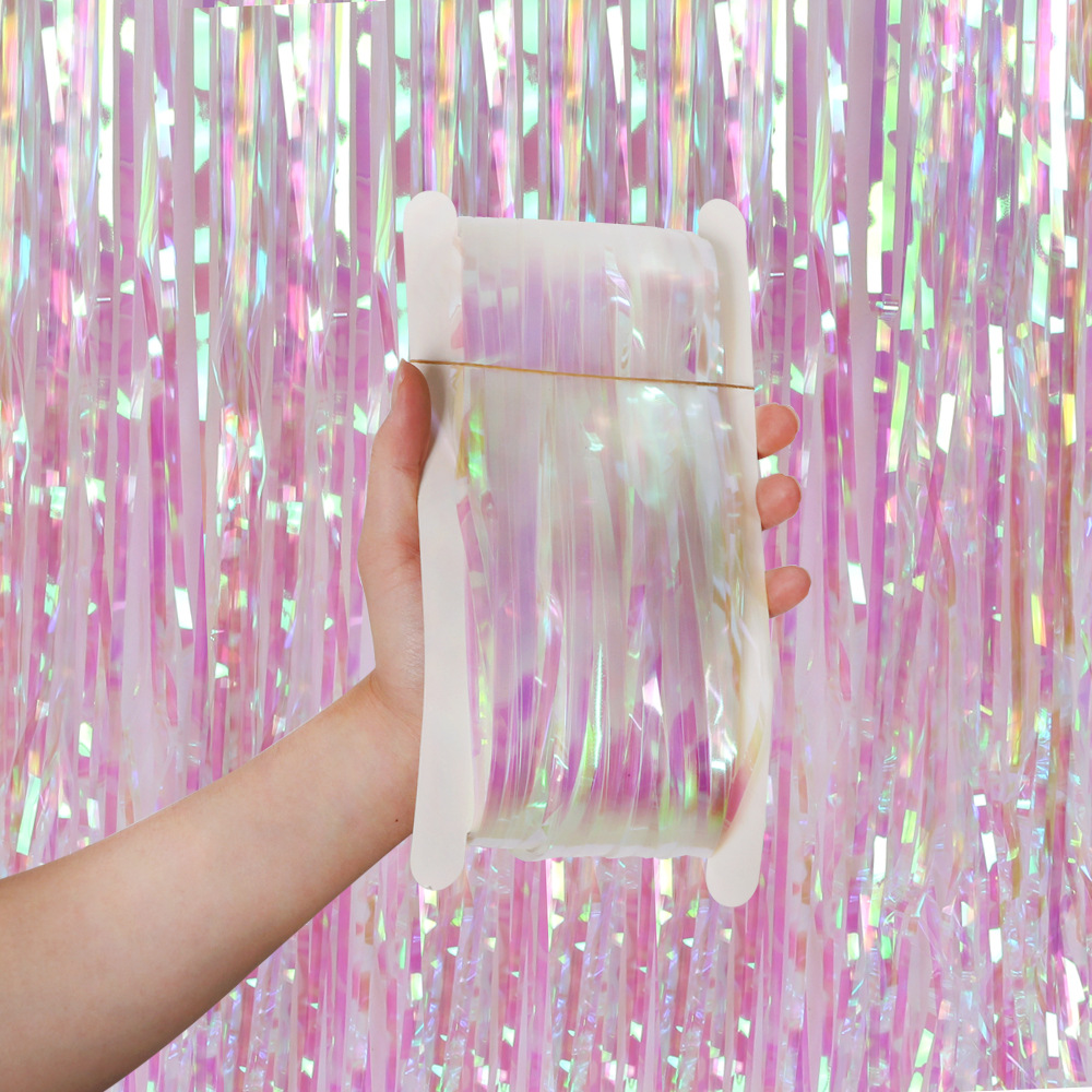 2M 3M Party Backdrop Curtains  – Tinsel Garland Decoration Bewertung und Preis