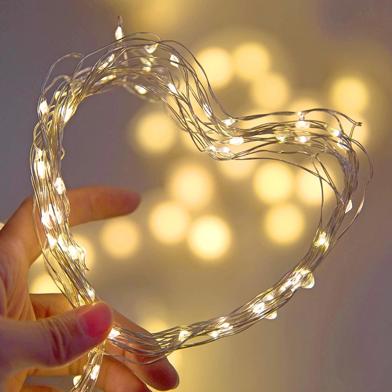 10M 5M 3M 2M Copper Wire LED T – Tinsel Garland Decoration Bewertung und Preis