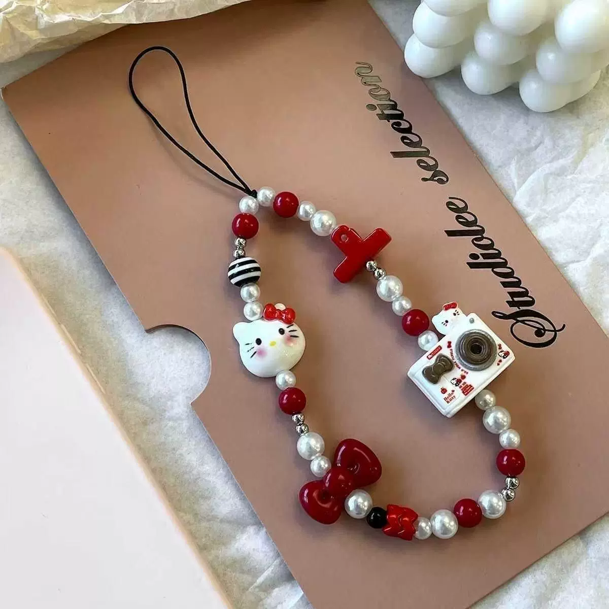 Ins Sweet Kawaii Hello Kitty   – Ribbon Bow Gift Bewertung und Preis