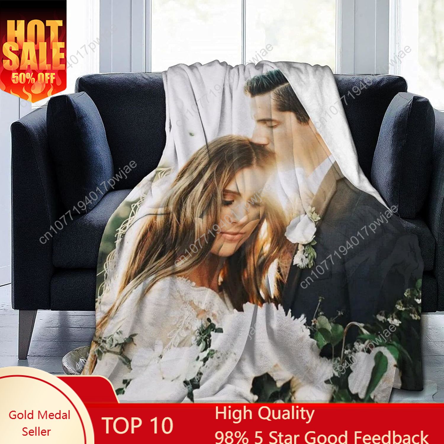 Custom Blanket with Photos Tex – Christmas Throw Blanket Bewertung und Preis