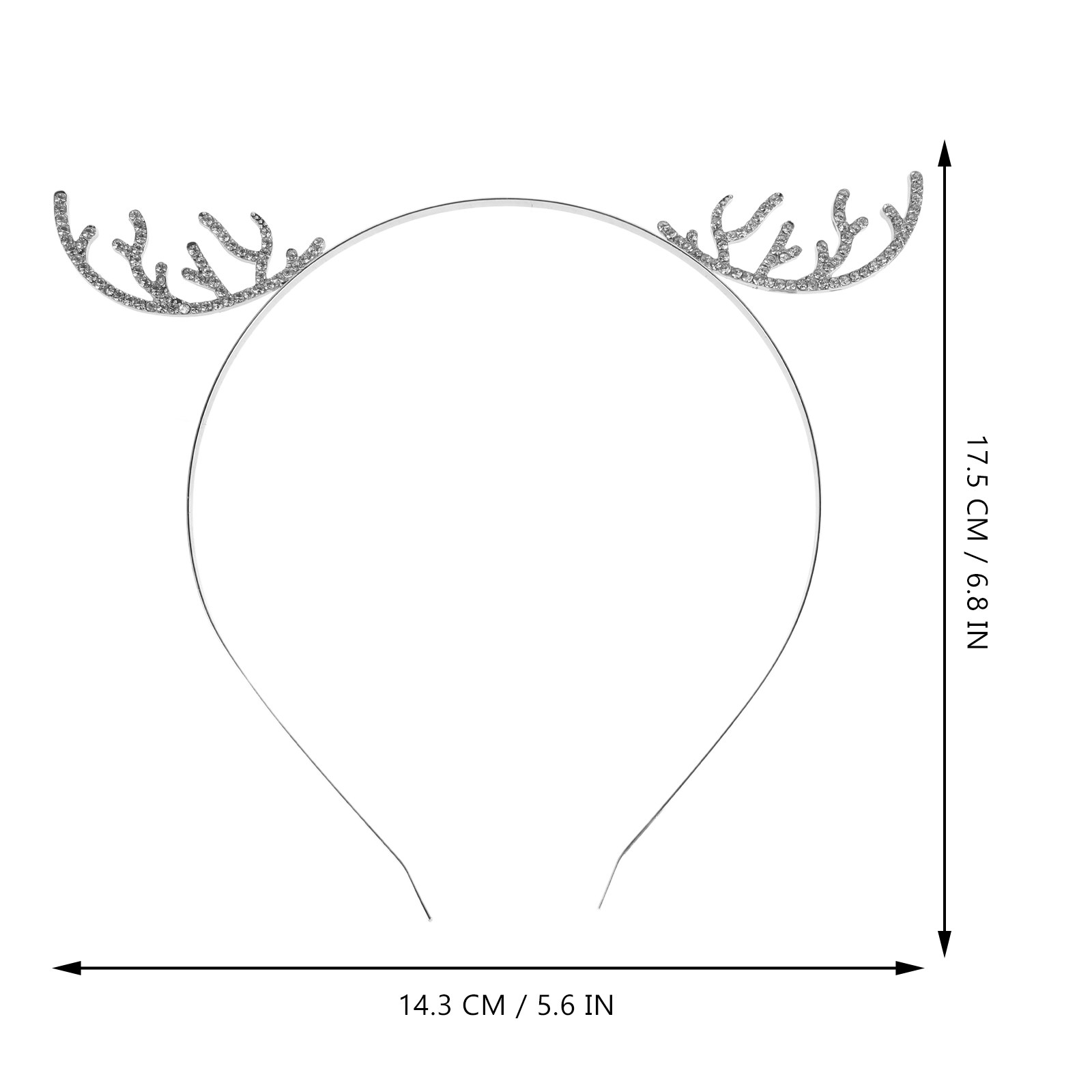 Crystal Rhinestone Antler Head – Reindeer Antlers Headband Bewertung und Preis
