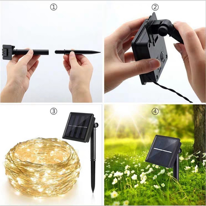 ONCE Solar Powered Lights 200  – Led Fairy String Lights Bewertung und Preis