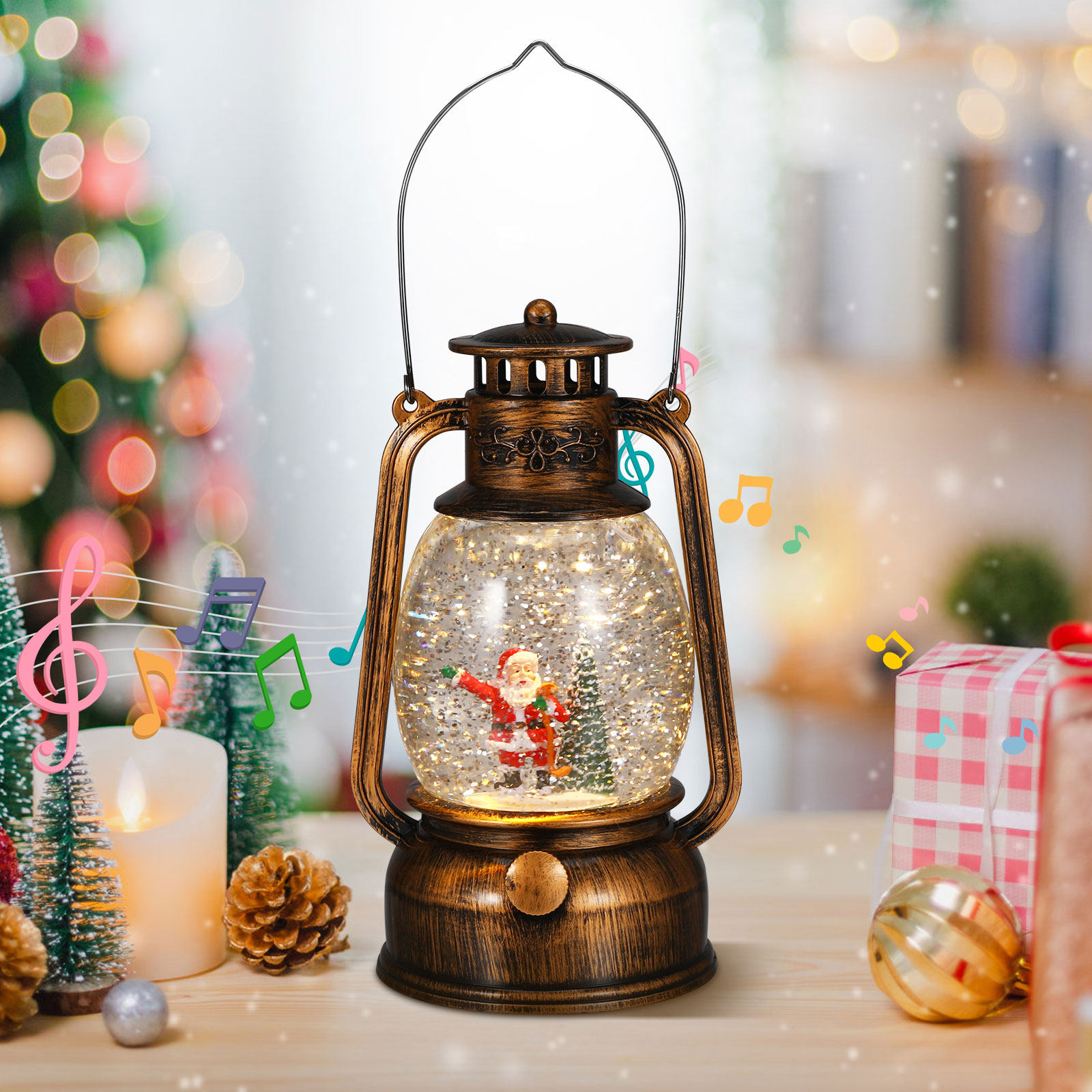 Musical Christmas Snow Globe L – Snow Globe Musical Bewertung und Preis