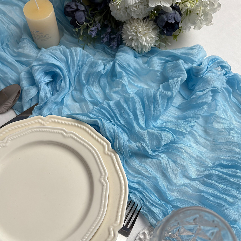 Wrinkle Gauze Table Runner Che – Christmas Table Runner Bewertung und Preis