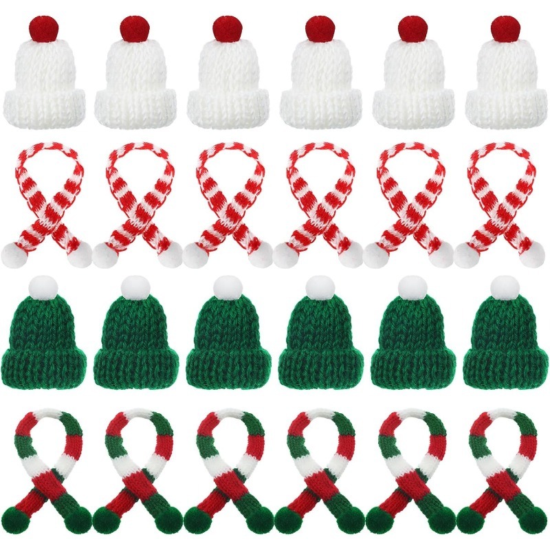 5/10Pcs Christmas Decoration M – Santa Hat Plush Bewertung und Preis