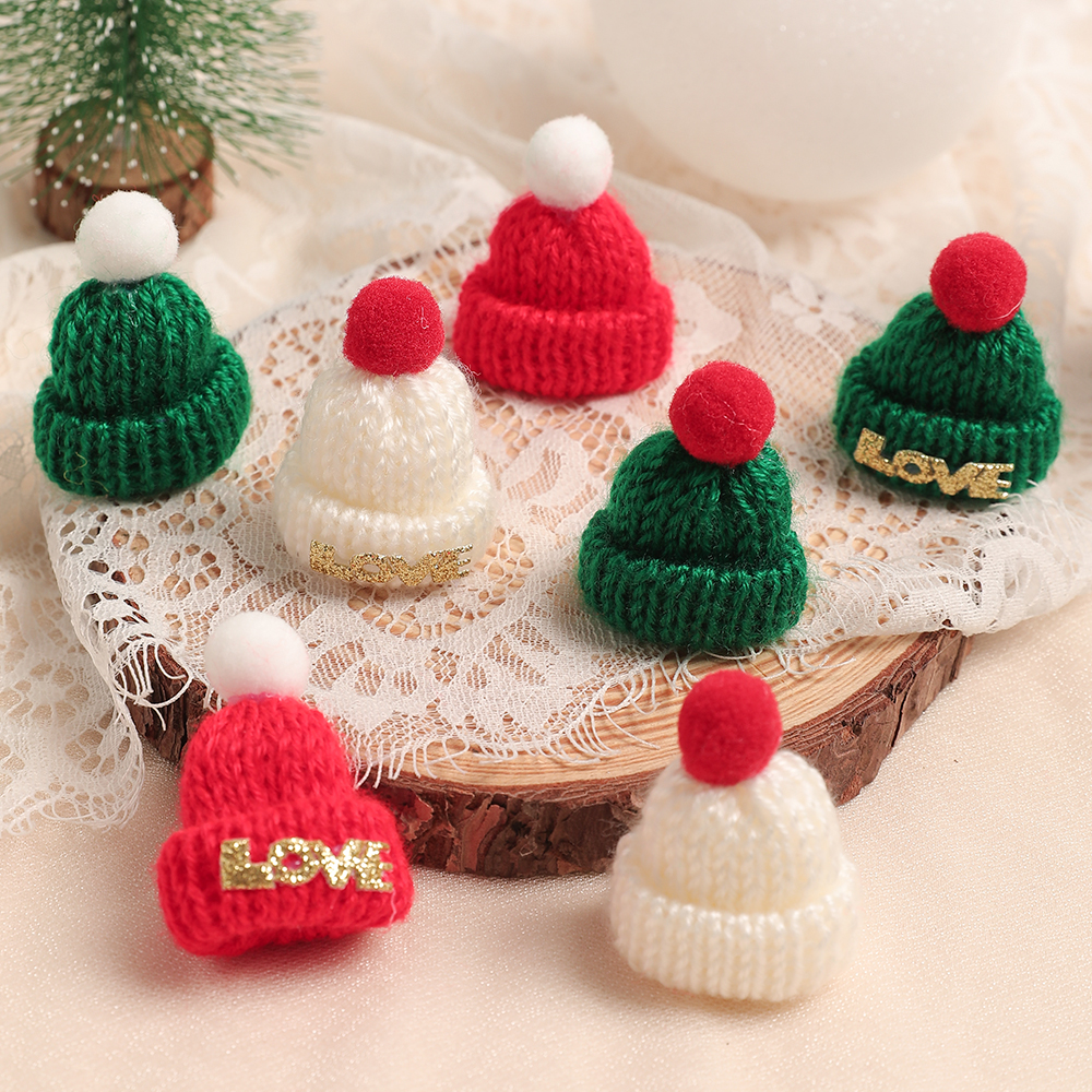 5/10Pcs Christmas Decoration M – Santa Hat Plush Bewertung und Preis