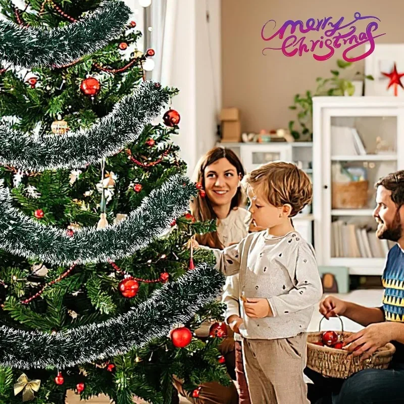 Christmas Tinsel Ribbons Strip – Tinsel Garland Decoration Bewertung und Preis
