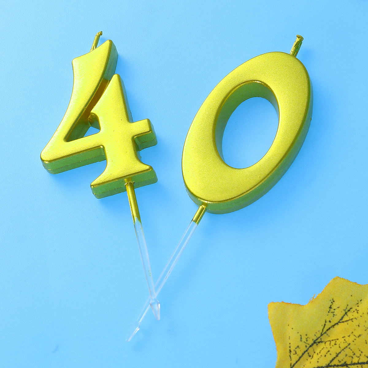 2Pcs 40 Birthday Number Candle – Holiday Candle Set Bewertung und Preis