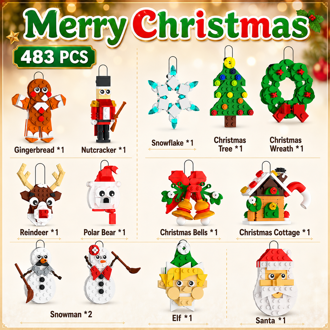 Christmas Ornaments Building B – Christmas Stocking Hanging Bewertung und Preis