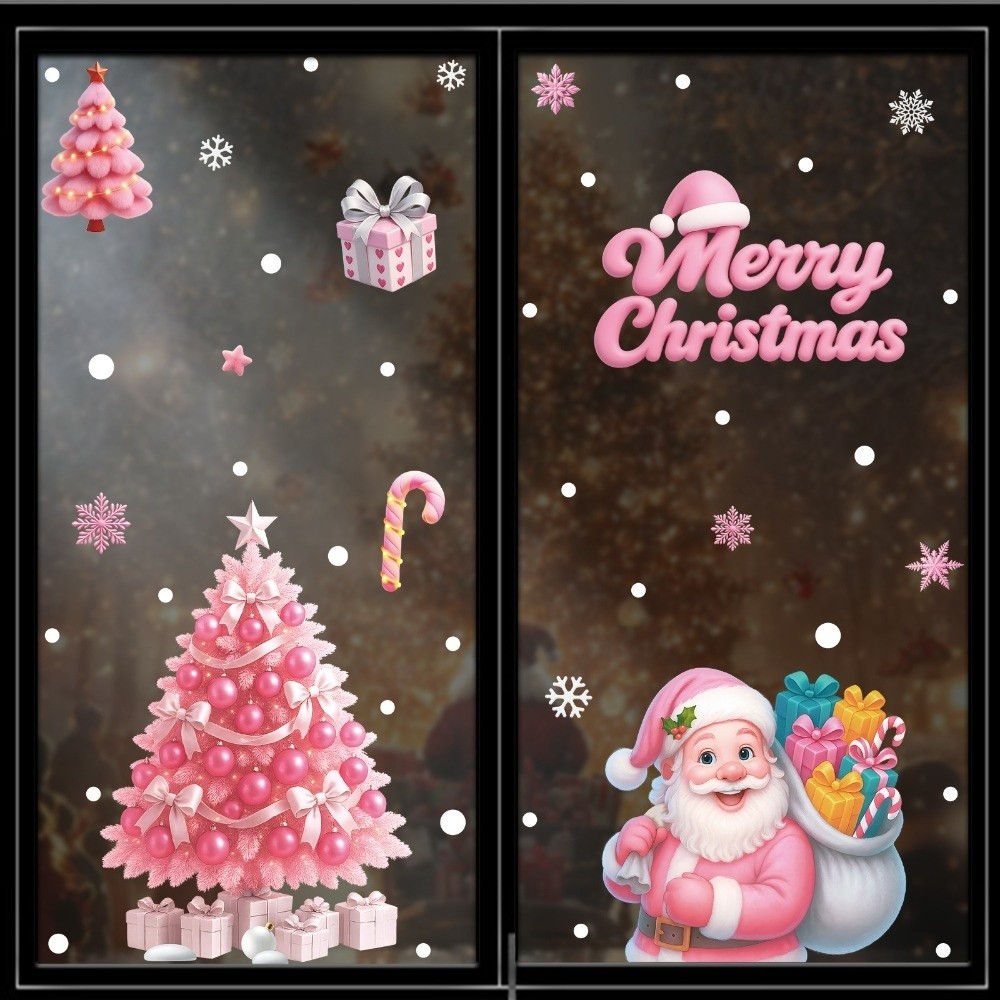 Removable PVC Window Stickers  – Snowflake Window Decal Bewertung und Preis