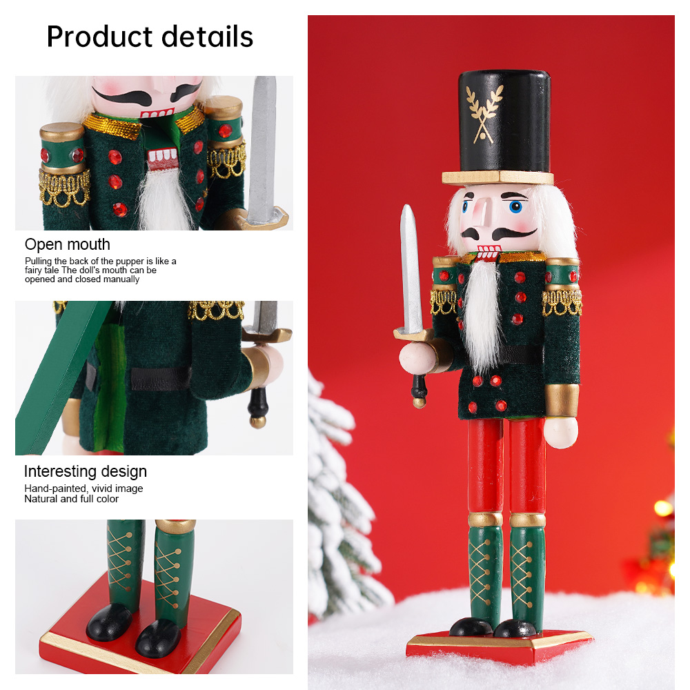 30cm Christmas Nutcracker Wood – Nutcracker Figurine Bewertung und Preis