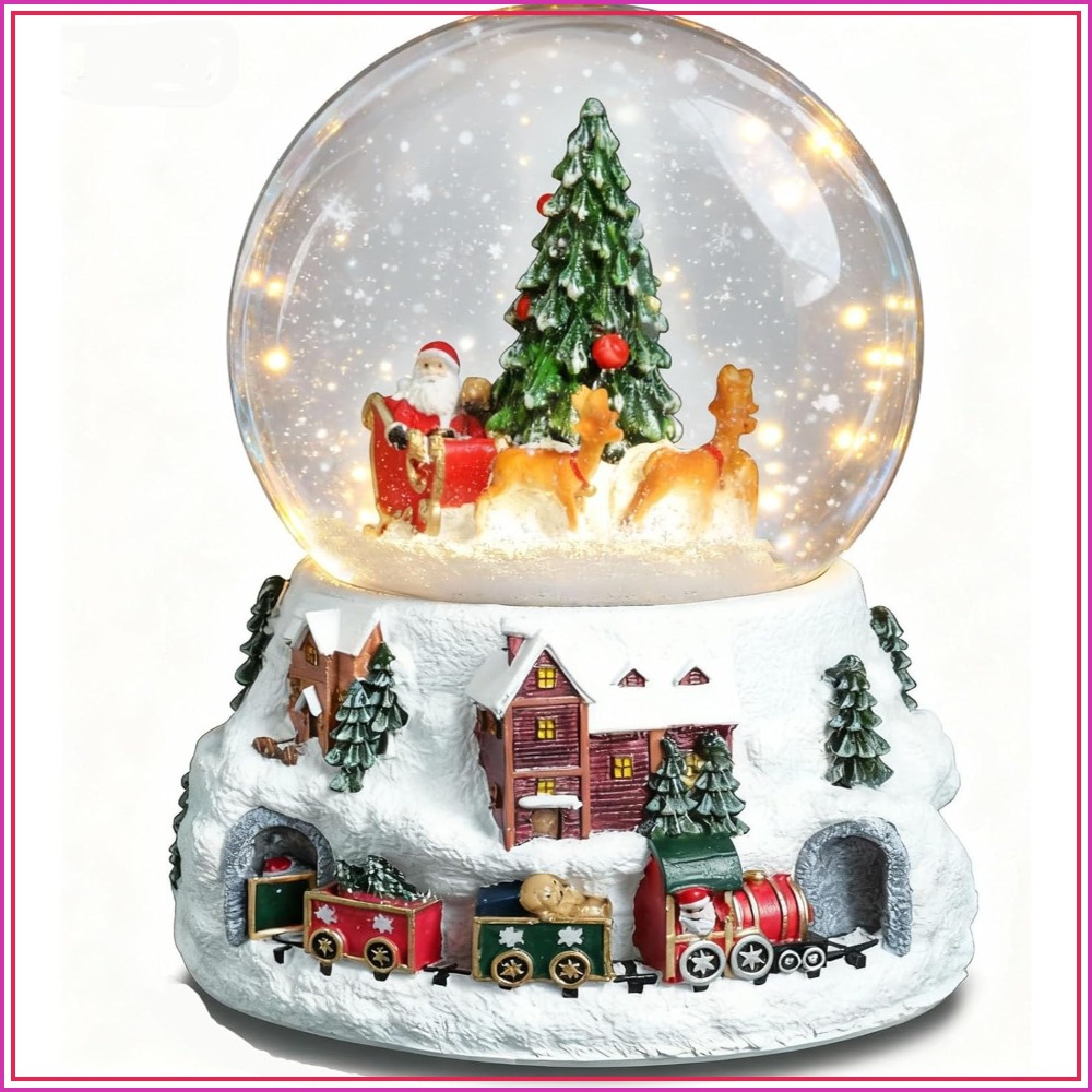 5.9-Inch Musical Snow Globe wi – Snow Globe Musical Bewertung und Preis