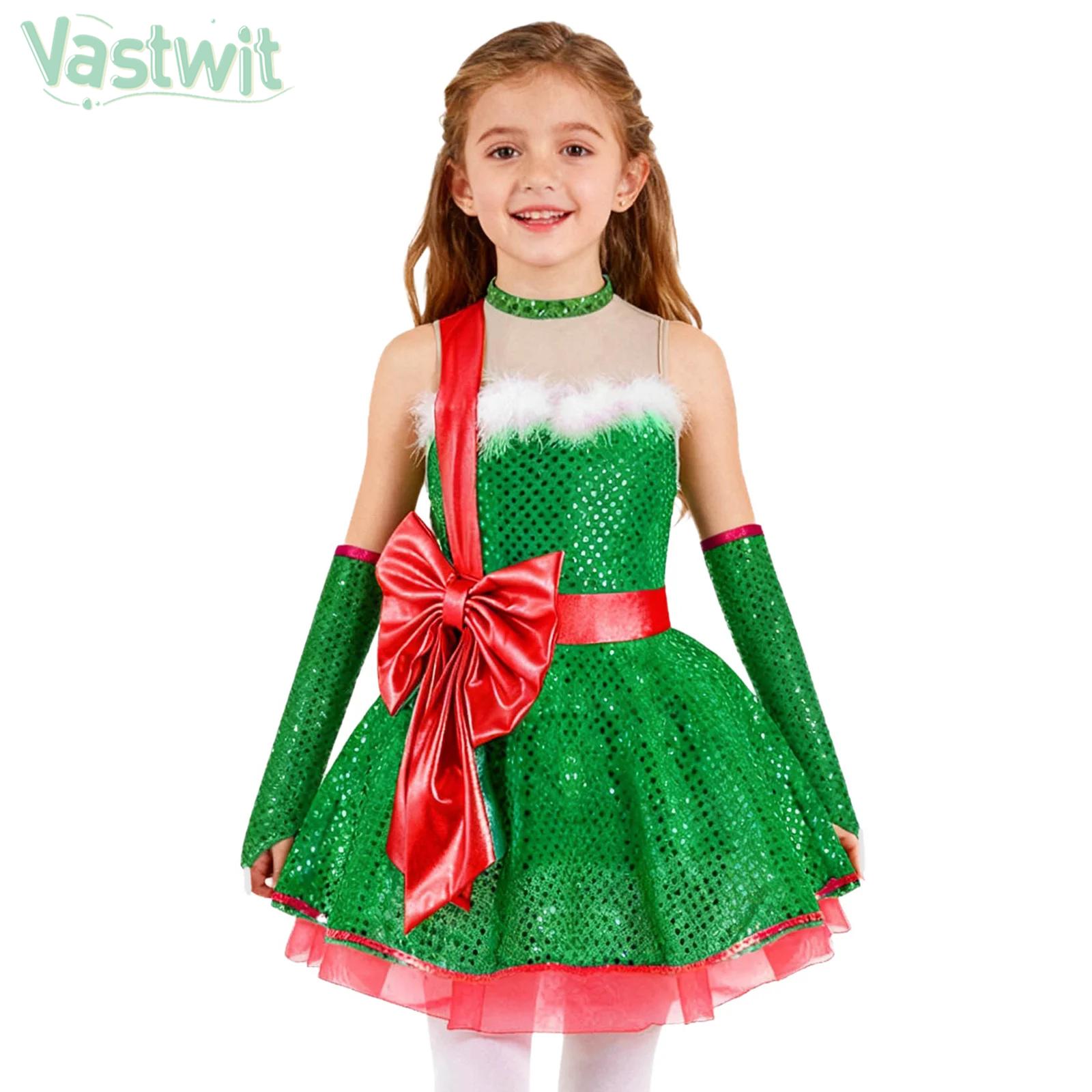 Teen Girls Christmas Sleeveles – Elf Costume Christmas Bewertung und Preis