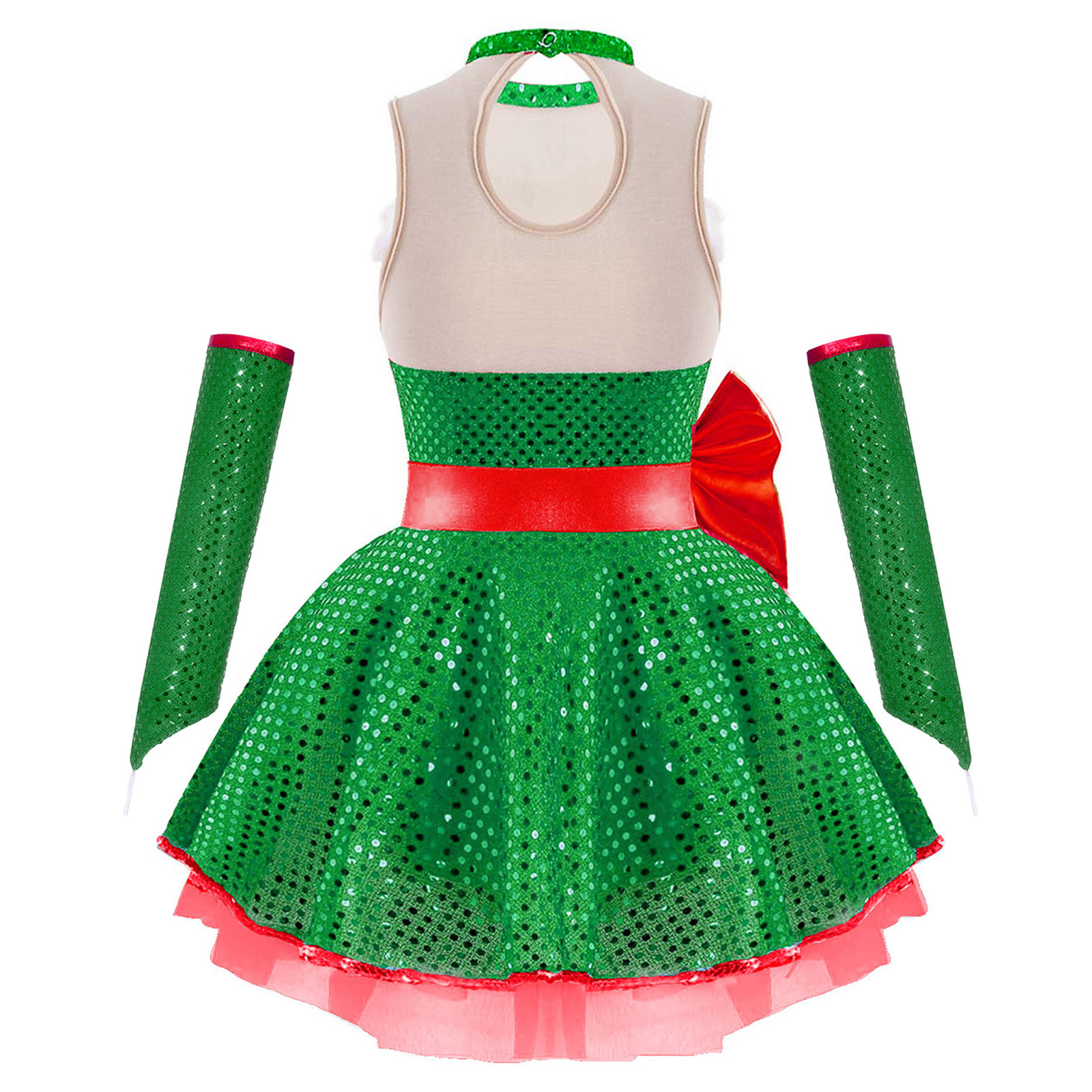 Teen Girls Christmas Sleeveles – Elf Costume Christmas Bewertung und Preis