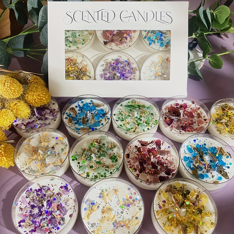 Set of 6 Scented Candles Fragr – Holiday Candle Set Bewertung und Preis